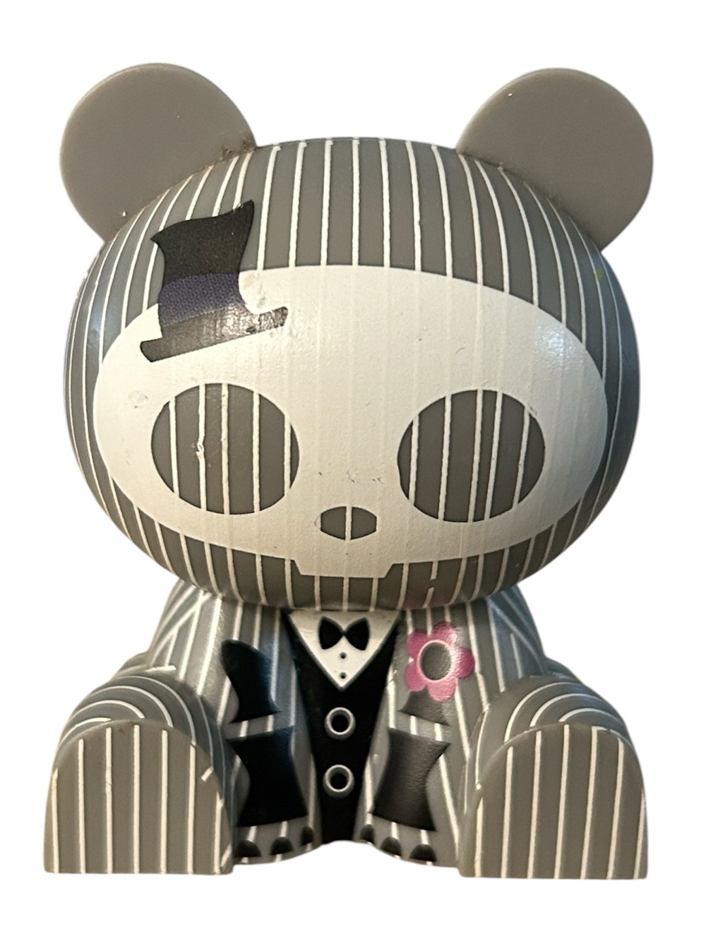 Skelanimals Chung-kee the Panda Groom vinyl figure manufactured by Toynami 2009